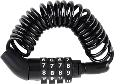 17 mm dikke robuuste U-vormige fietsantivol, geschikt voor racefiets, elektrische fiets, vouwfiets en mountainbike.
