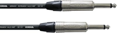 Cordial CXI 9 PP instrumentkabel 9 m - Kabel voor instrumenten