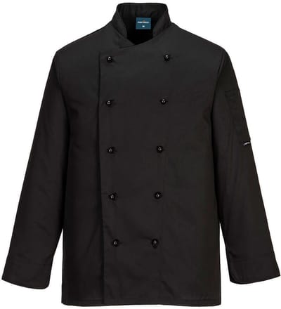 Portwest Somerset Koksjas C834 - Zwart - L