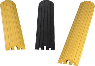 Slang- en kabelbrug Ø 40 mm - Geel - 1200 mm x x - - Polyvinylchloride (PVC) - - Voor binnen & buiten