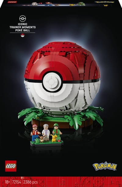 LEGO 72154 Pokémon Pokéball met Trainer scènes Bouwsets
