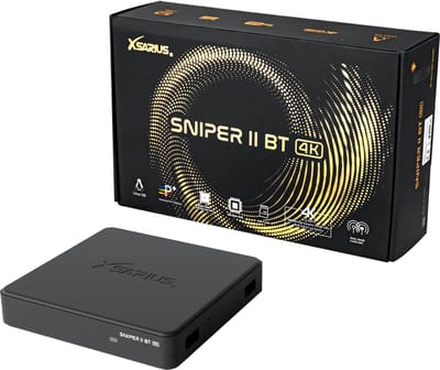XSARIUS - Sniper 2 BT 4K UHD Linux OTT Mediastreamer