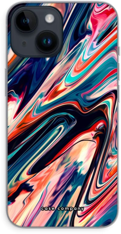 Case Company® - Hoesje geschikt voor iPhone 14 hoesje - Quantum Being - Soft Cover Telefoonhoesje - Bescherming aan alle Kanten en Schermrand