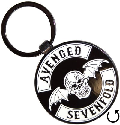 Avenged Sevenfold - Deathbat Crest - Sleutelhanger