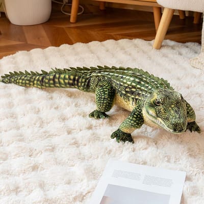 68cm 96cm Levensgetrouwe Krokodil Pluche Speelgoed Lange Staart Simulatie Knuffeldier Reptiel Pop Kinderen Cadeau Huisdecoratie about 68cm