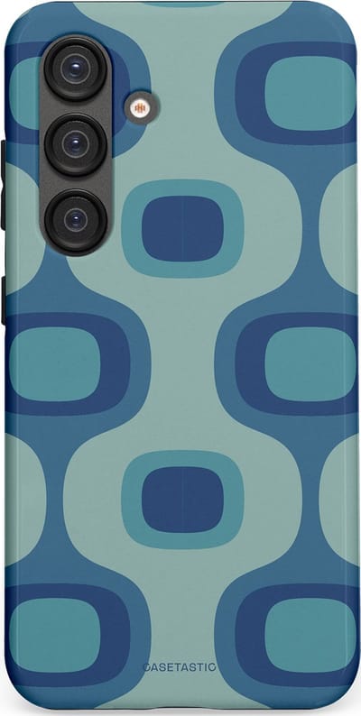 Casetastic Hoesje Geschikt voor Samsung S25 - Stijlvolle Beschermende Duo-layer Case - Vintage Flow