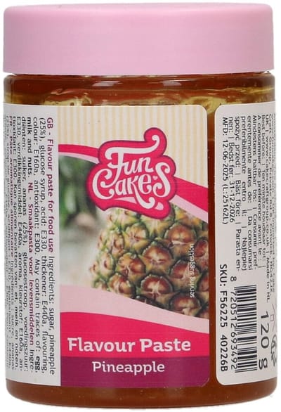 FunCakes Smaakpasta - Aroma - Ananas - 120g