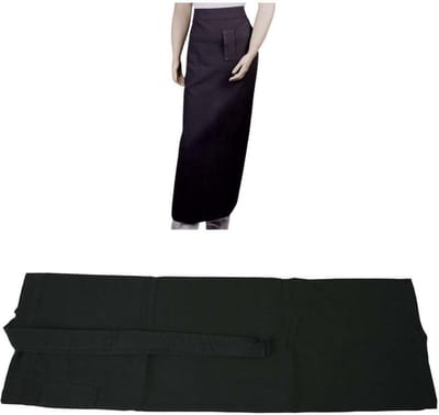 Sloof XXL - Kokssloof - jamie - 100% Katoen - 100 x 100 cm - Zwart