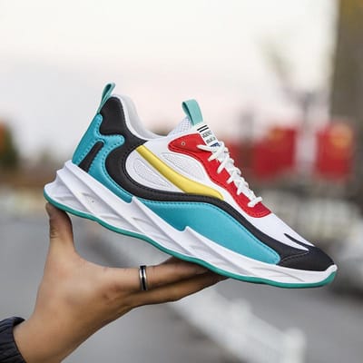 Herfst Studenten Hardloopschoenen Heren Veterschoenen Injectieschoenen Heren Sport Casual Schoenen 44