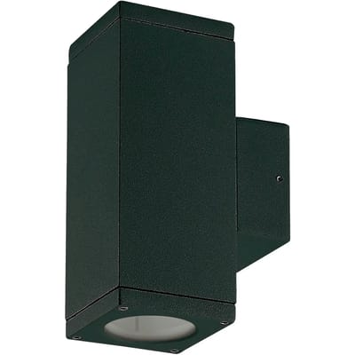 Wandlamp Dopo lighting Cub Square IP54 GU10 Up-down