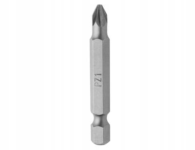 Pozidriv Bit PZ1 50mm CRV Staal - 3 Stuks