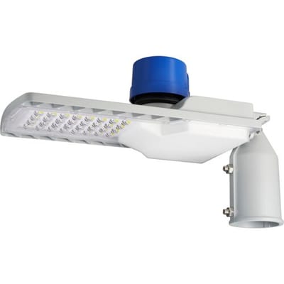 Sygonix SY-5972860 LED-straatlantaarn Energielabel: C (A - G) SMD LED LED vast ingebouwd 60 W Grijs