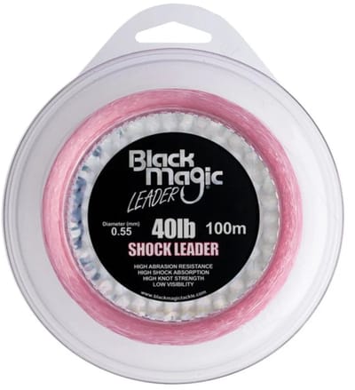 Black Magic Shock Leader Flurocarbon 100 M Roze 0.550 mm