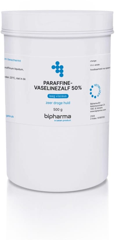 Bipharma Paraffine Vaselinezalf 50% - 500 gr