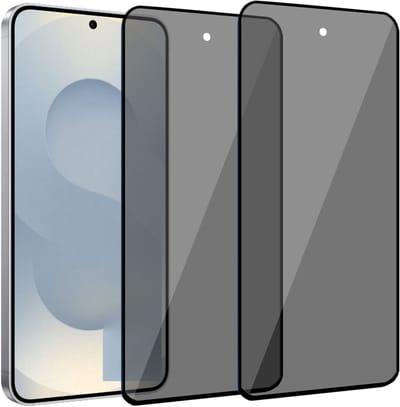 ChiGuard Privacy Screenprotector 2x geschikt voor Samsung Galaxy S25 - Beschermglas - Privé GuardCover