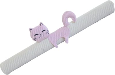 Kinderwagen Handvat Cover - Cartoon Armsteun - Baby Interactie - Met Geluidseffecten - 48x16cm - Beige