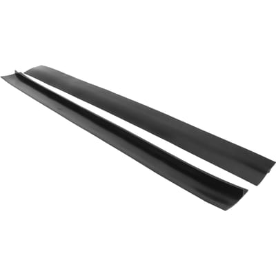 2 stuks Kookplaat Aanrecht Spleetvuller Hittebestendig Anti-olie Oven Spleetvuller Afdichtstrip 21-inch black gray