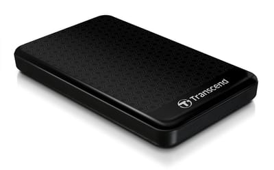 Transcend StoreJet 25A3 1TB USB 3.0 zwart