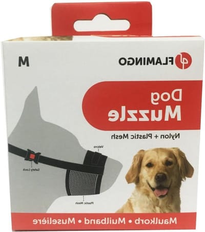 Honden Muilkorf - Hondenbekje Nylon - Veiligheid Hond - Zacht Nylon Materiaal - 40-67 cm - Zwart