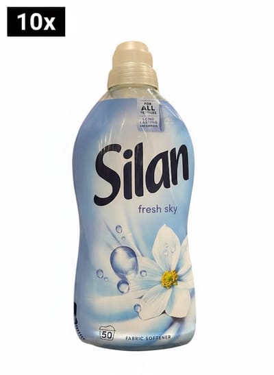 Silan Wasverzachter - Fresh Sky - 1100ml - 10x 50 Wasbeurten - Voordeelverpakking