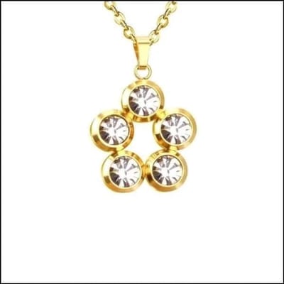 Aramat Jewels | Halskettingen | Zirkonia Halsketting - Ankerschakel - 45cm | Goudkleur- Transparant | |1,5mm | Staal | Volwassenen | Verkleurd niet