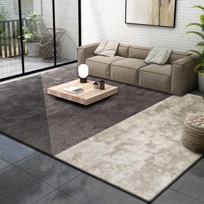 Tapis imprimé géométrique pour salon, tapis de grande surface, tapis moderne, décoration de maison, chambre à coucher, tapis de sol lavable pour salon 80x120cm