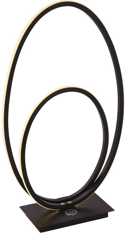 Freelight Ophelia Tafellamp - Ø25cm - LED Stepdim - 2700K - Zwart