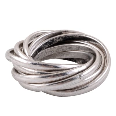 Behave - Ring - Glanzend Zilverkleurige Ring | Tijdloos & Modern | Nikkelvrij