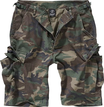 Brandit Shorts - BDU Ripstop Short - S tot 7XL - voor Mannen - woodland
