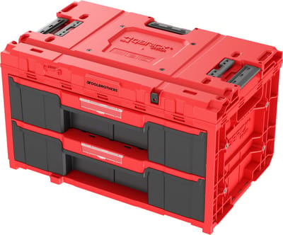 Toolbrothers RHINO XXL Ladekoffer 2 ULTRA met twee laden + tussenschotten 29 L IP66