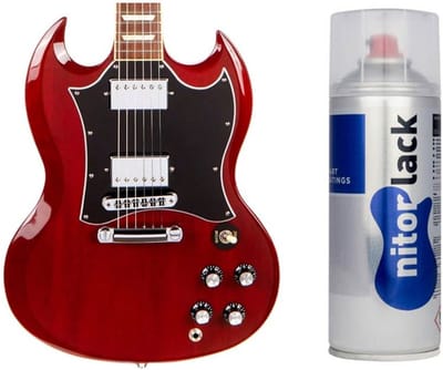 NitorLACK N250804160 Nitrocellulose Lak Heritage Cherry 500ml Spuitbus