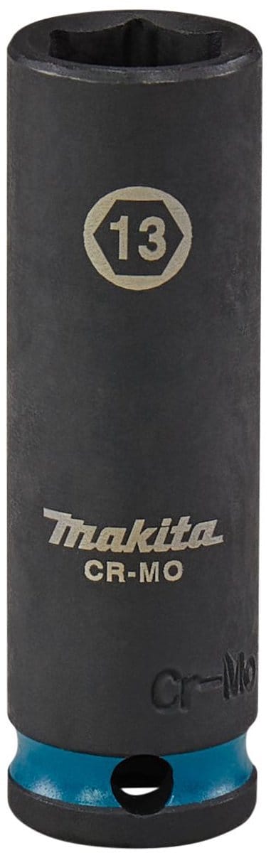 Makita E-16302 Impact Black Krachtdop 3/8 | 13 x 63 mm