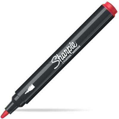 Sharpie acrylmarker met ronde punt, rood
