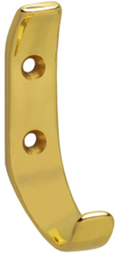 Kapstokhaak Messing Gelakt 25905 70Mm Ferra