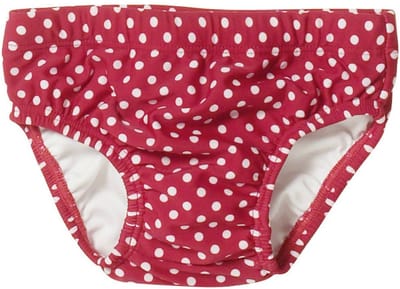Playshoes zwemluier rood witte stippen 62/68