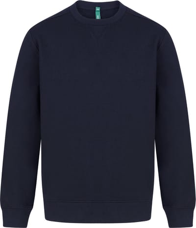 Henbury Ecologische unisex sweater H840 - Navy - XXL
