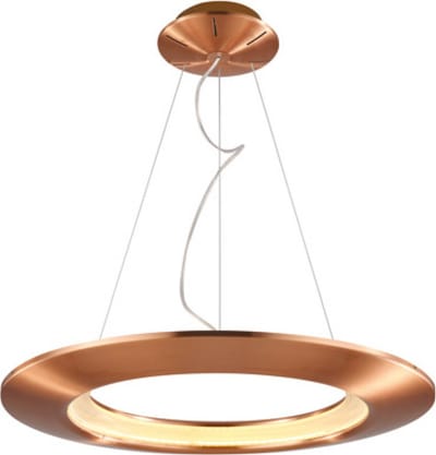 LED Hanglamp - Hangverlichting - Concepty - 41W - Natuurlijk Wit 4000K - Koper Aluminium