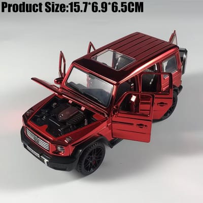 1:32 Mercedes Benz G500 G800 Off-Road Voertuig Legering Metaal Diecast Modelauto Hoge Simulatie Huis Trendy Ornamenten Verzameling Speelgoed