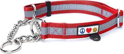 Reflecterende martingaal halsband voor puppy's - Hondenhalsband voor training en gehoorzaamheid