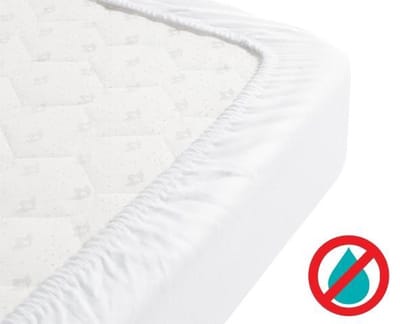 Waterdichte Molton Matrasbeschermer – Bescherm Jouw Matras | Ademend, Katoen, Geluidloos 90 x 200 + Hoekhoogte 30cm
