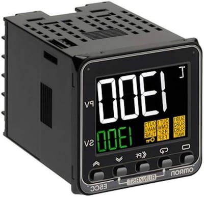 Temperatuurregelaar - Procesregelaar Temperatuur - Procesbewaking - Universele Ingang - 100-240V - Grijs