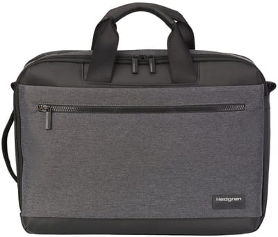 Hedgren DISPLAY 3-in-1 Laptoptas en Rugzak 15,6 inch met RFID-bescherming – USB-poort – Waterafstotend – Stylish Grey