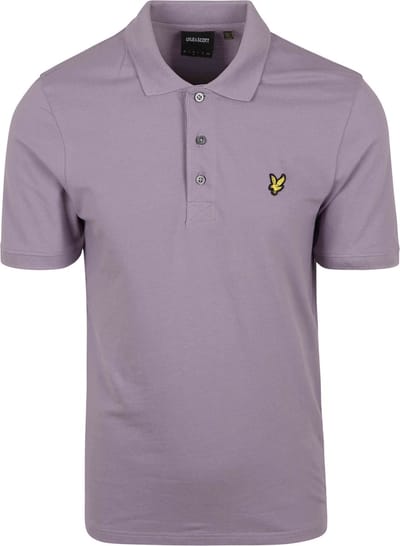 Lyle and Scott Polo Dusk Purple - Maat XS - Heren