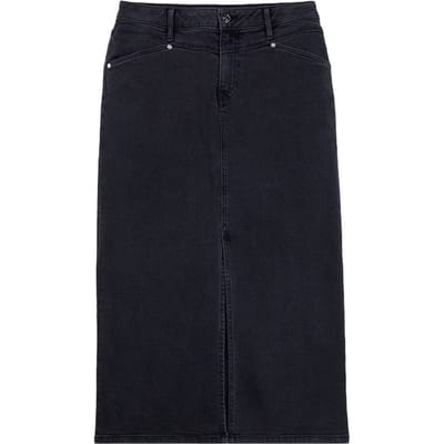 s.Oliver  Skirt-long Black Denim Taglia: 34 | Gonne di jeans Outlet | Donna | Nero