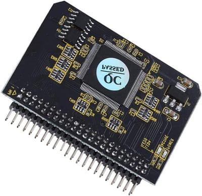 IDE Geheugenkaartadapter - SD naar IDE Converter - Gegevens Overzetten - True-IDE Modus - 51x41x3mm - Zwart