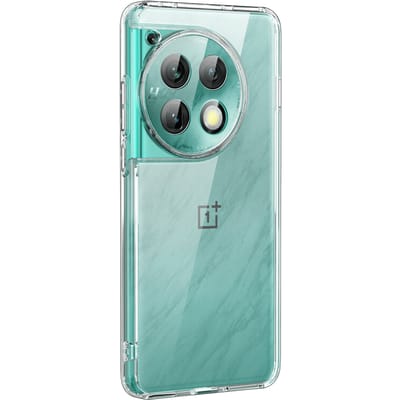 CaseBody OnePlus 12 Airbag Schokbestendig Hoesje Transparant