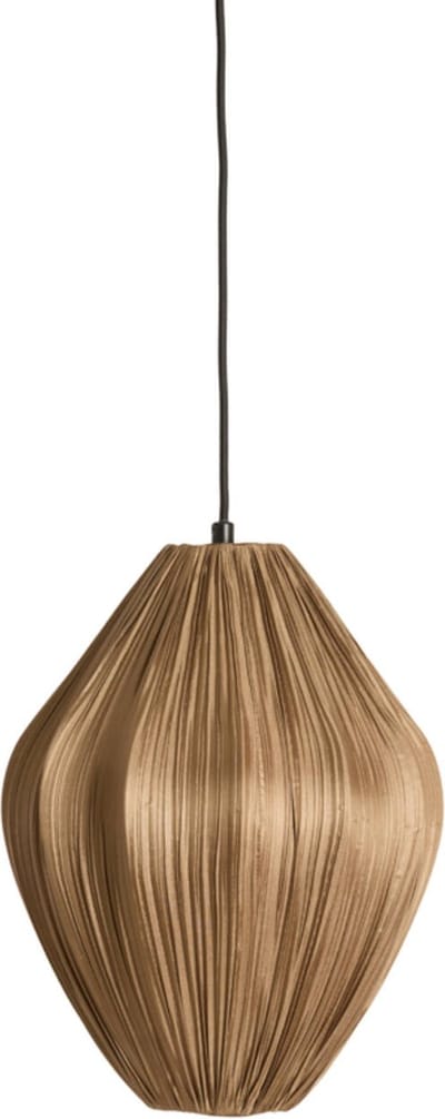 Hanglamp - bruin - Verita - textiel - Ø 31cm - E27 - 2993418 - Light & Living