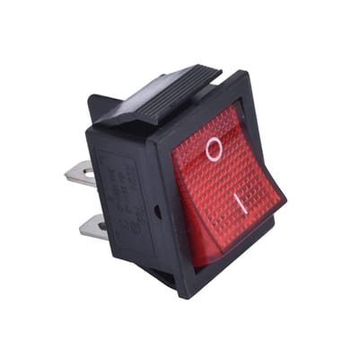 Dailygoods - Universele Aan/Uit Schakelaar - Generator Schakelaar - Handige Bediening - Rood - Push Button - Ideaal voor GX340 GX390 GX420 GX440 - 1 stuk