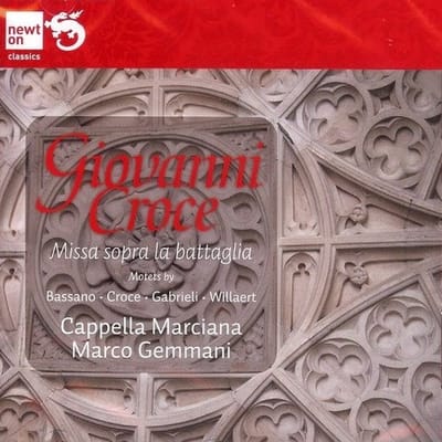 Cappella Marciana, Marco Gemmani - Missa Sopra La Battaglia | Motets By Bassano · Croce · Gabrieli · Willaert (CD)