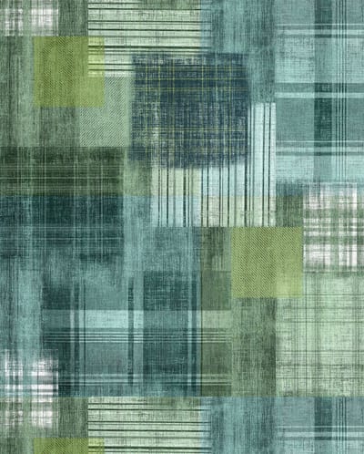 Fotobehang - Patchy Plaid 200x250cm - Vliesbehang